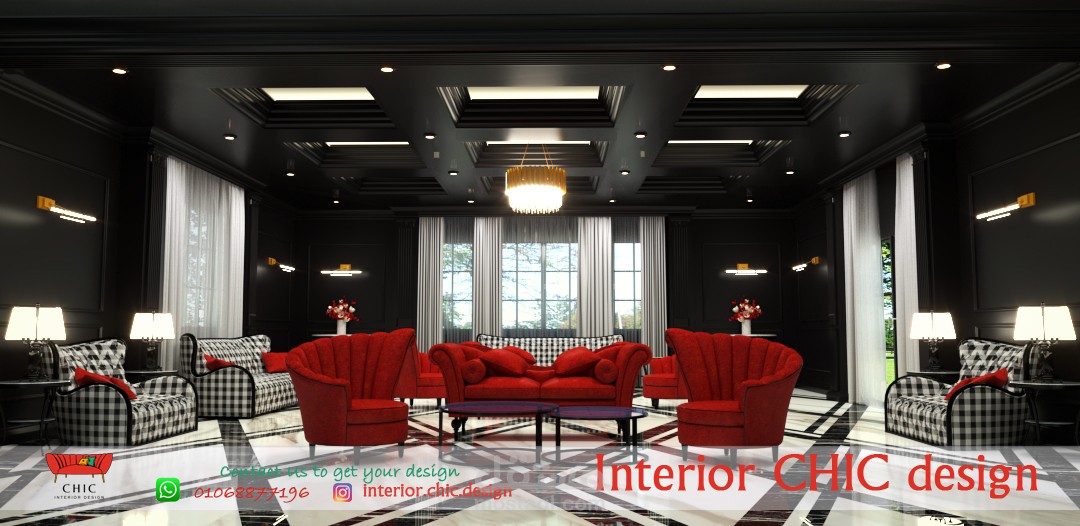 اخر اعمالي تصميم ريسبشن كلاسيك  2022