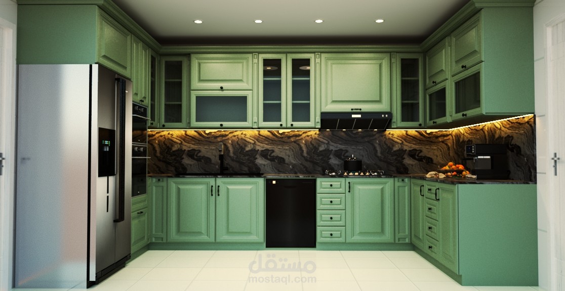 (classic kitchen (second design