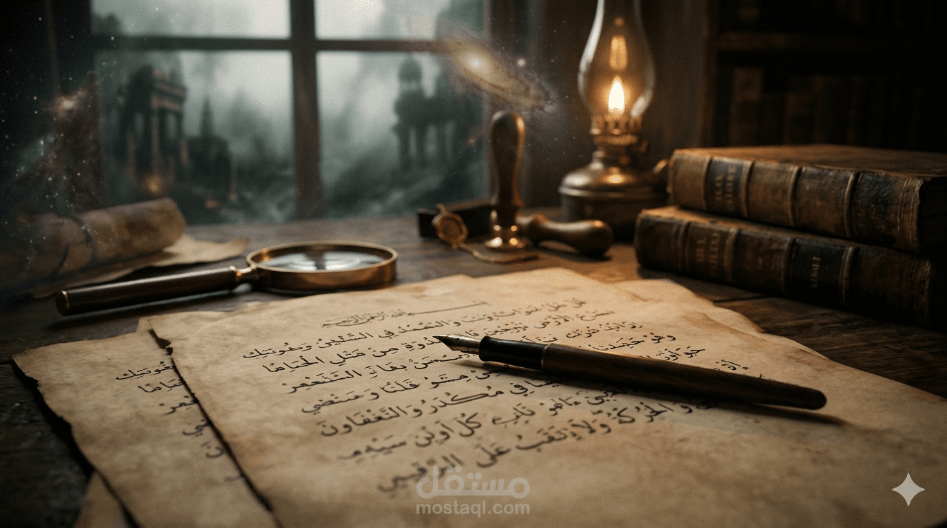 تأليف وتطوير حبكة رواية درامية: ما وراء خط الأفق