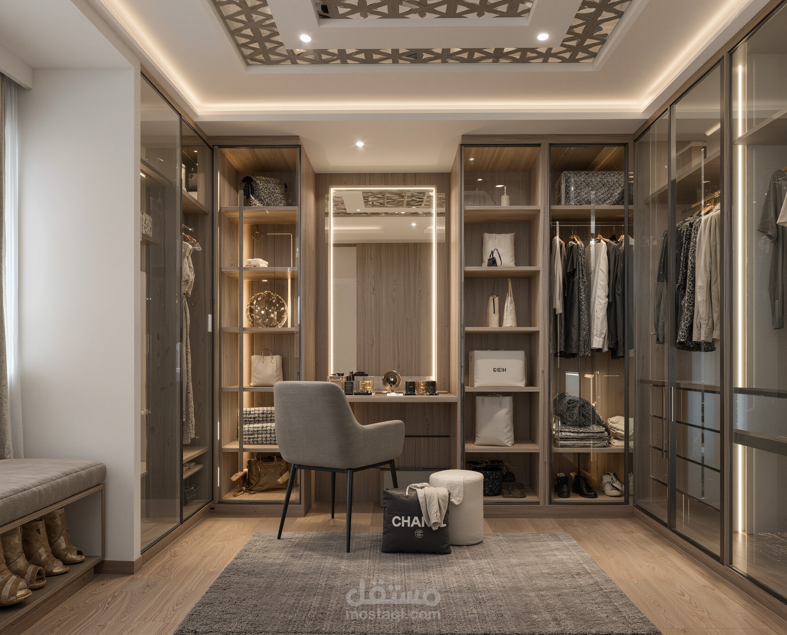 Dressing room design