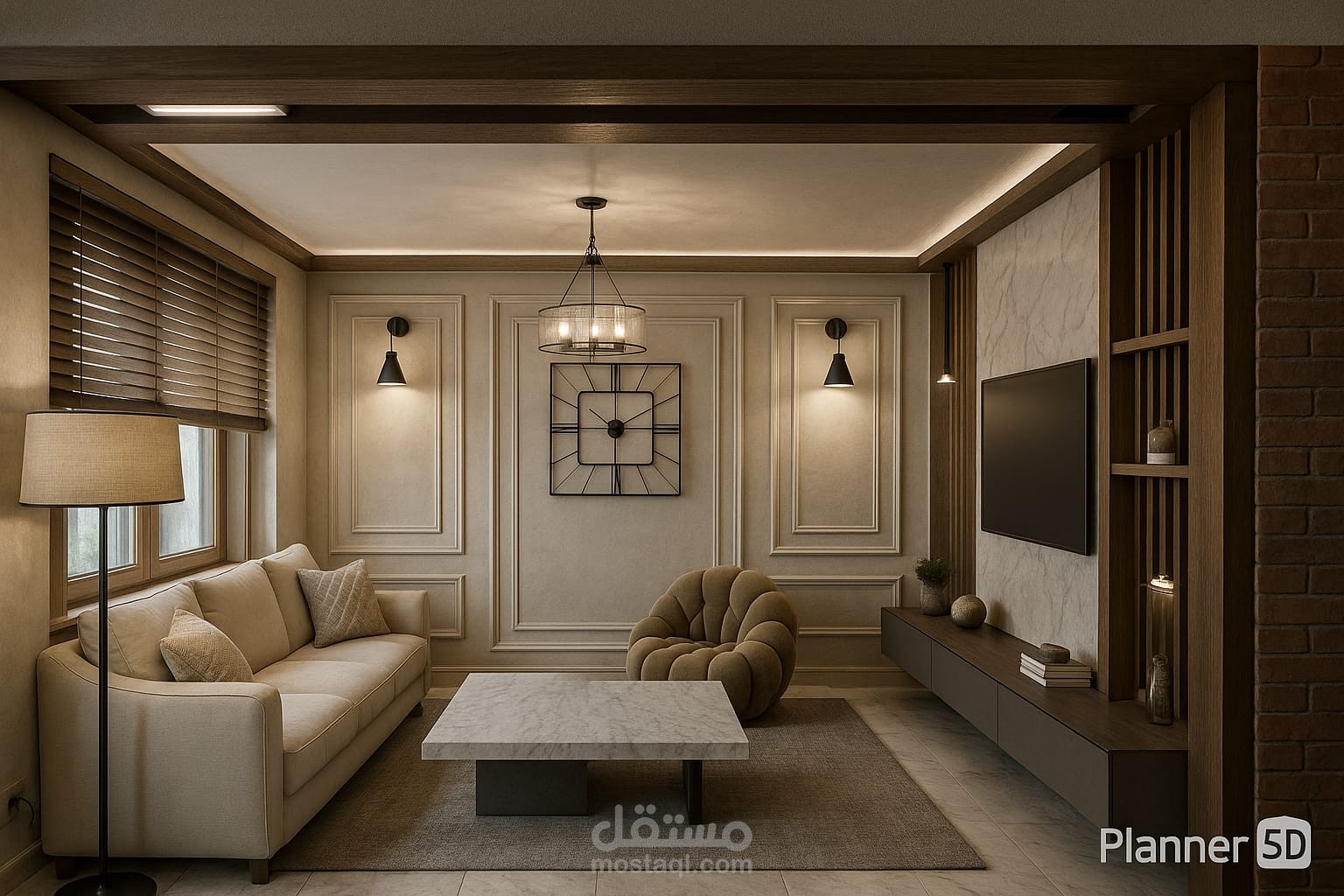 مهندس تصميم داخلي متخصص في إعداد مشاريع متكاملة جاهزة للتنفيذ (تصميم – مخططات – كميات – خامات)