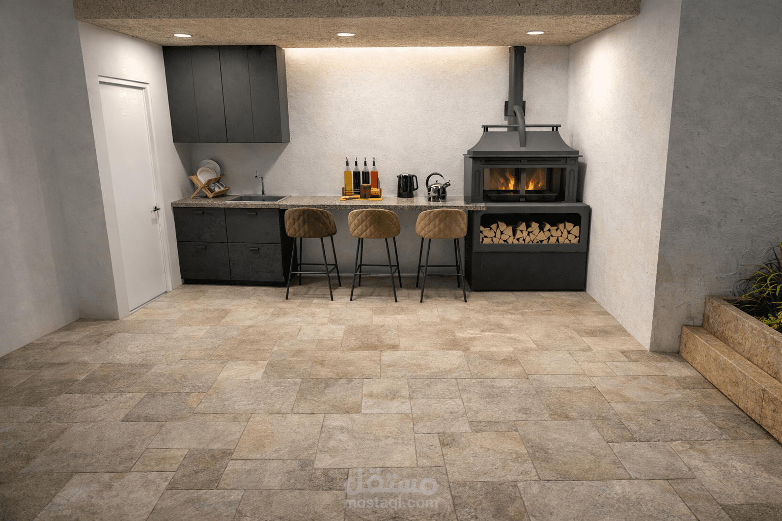 تصميم ديكور سطح