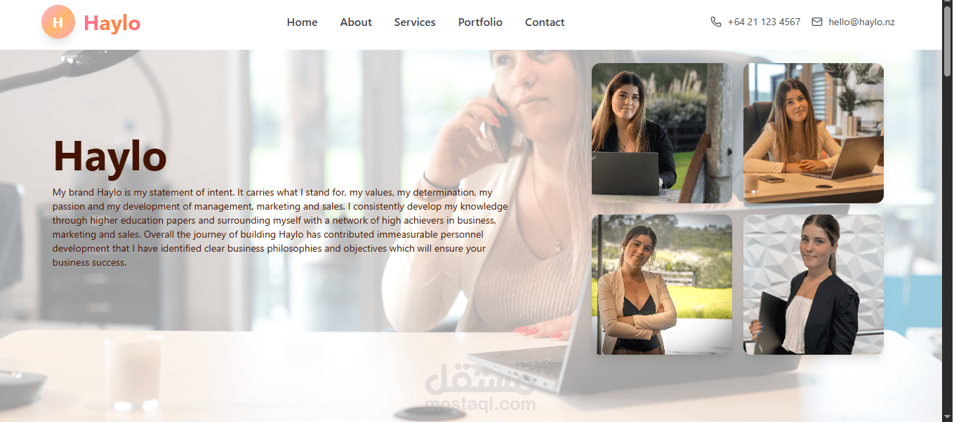Landing Page Portfolio