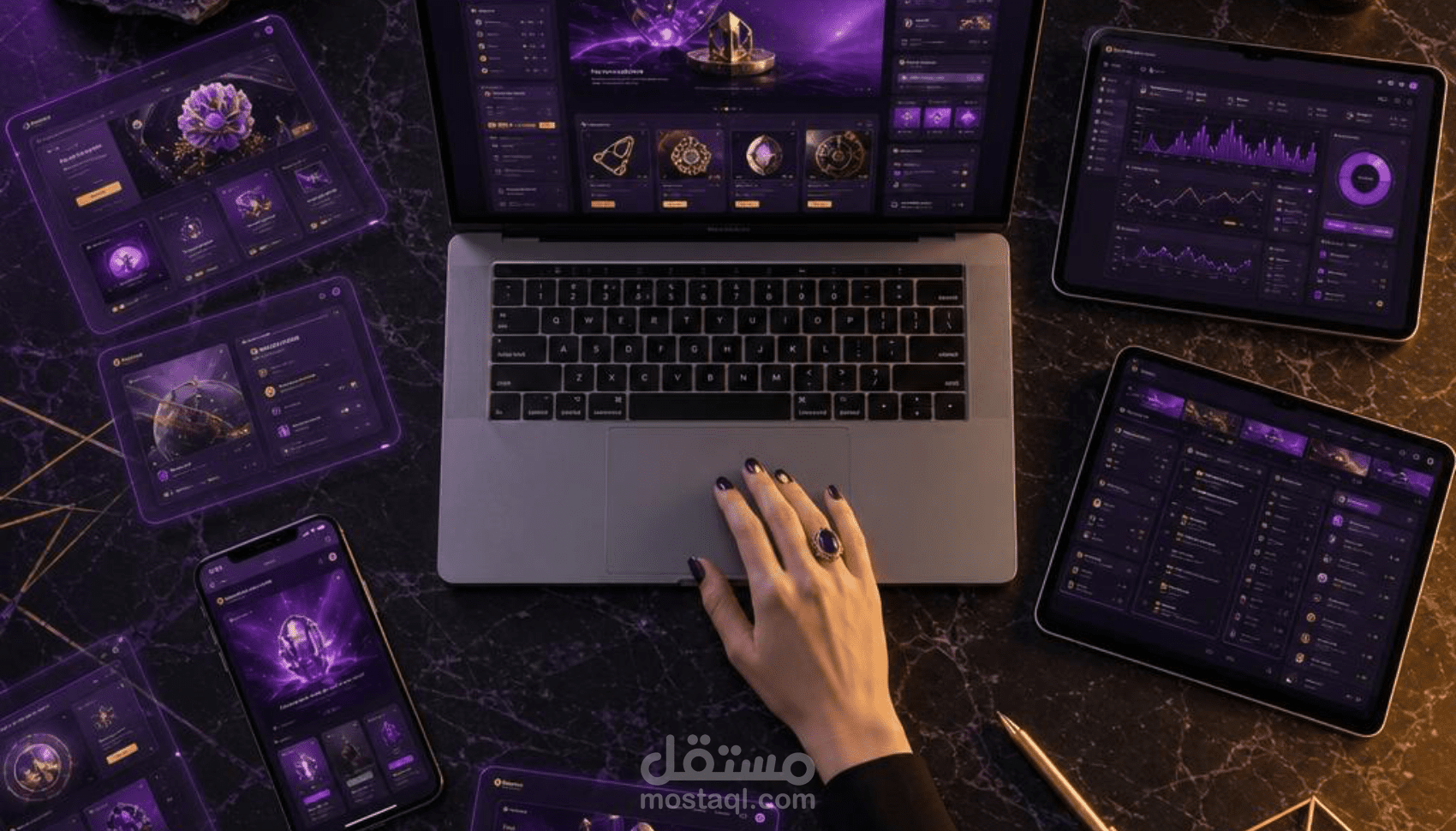 موقع تجاري متكامل بالذكاء الاصطناعي (React + Node.js), منصة Charmera