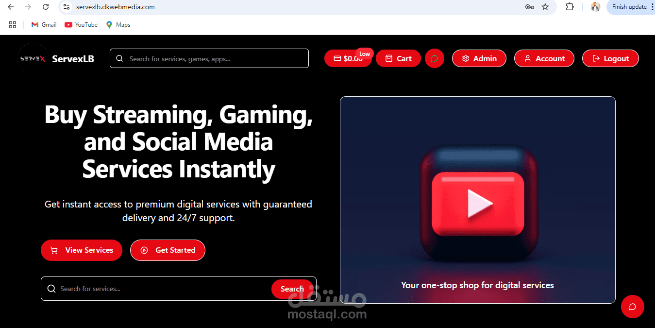 Platform Laravel & React – Email ,Cookies & Best Practices