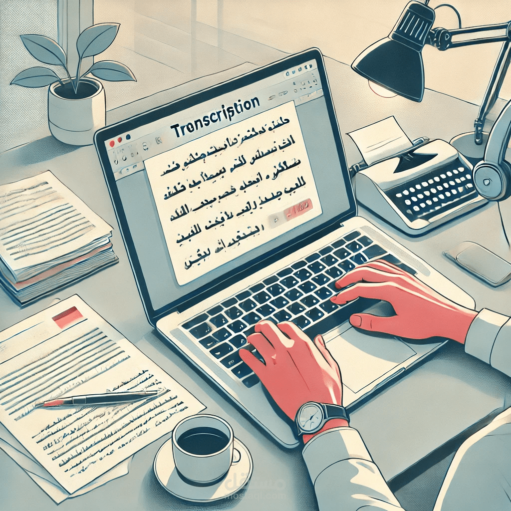 تفريغ وتنسيق محتوى صوتي بدقة عالية إلى نصوص واضحة وجاهزة للاستخدام