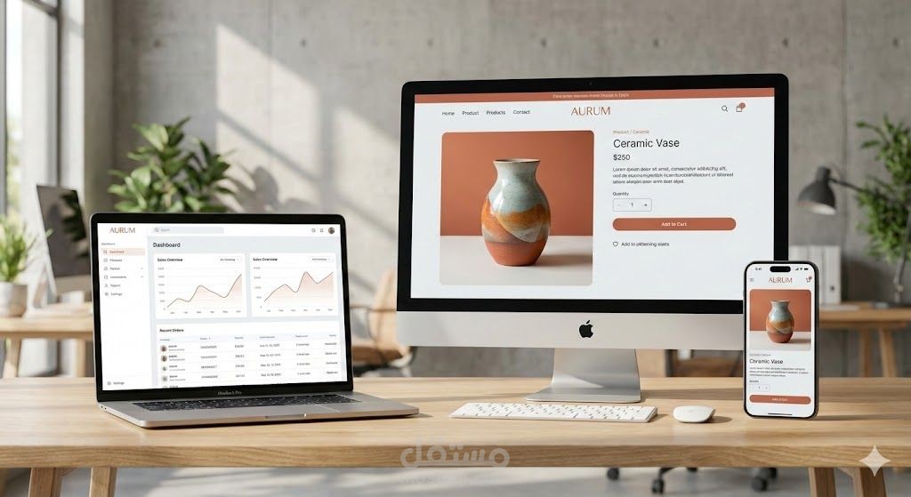 "نظام متجر إلكتروني كامل: إدارة سهلة، تجربة عملاء لا تُنسى"