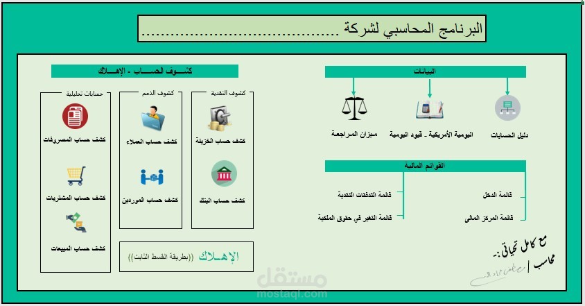 برنامج محاسبي متكامل