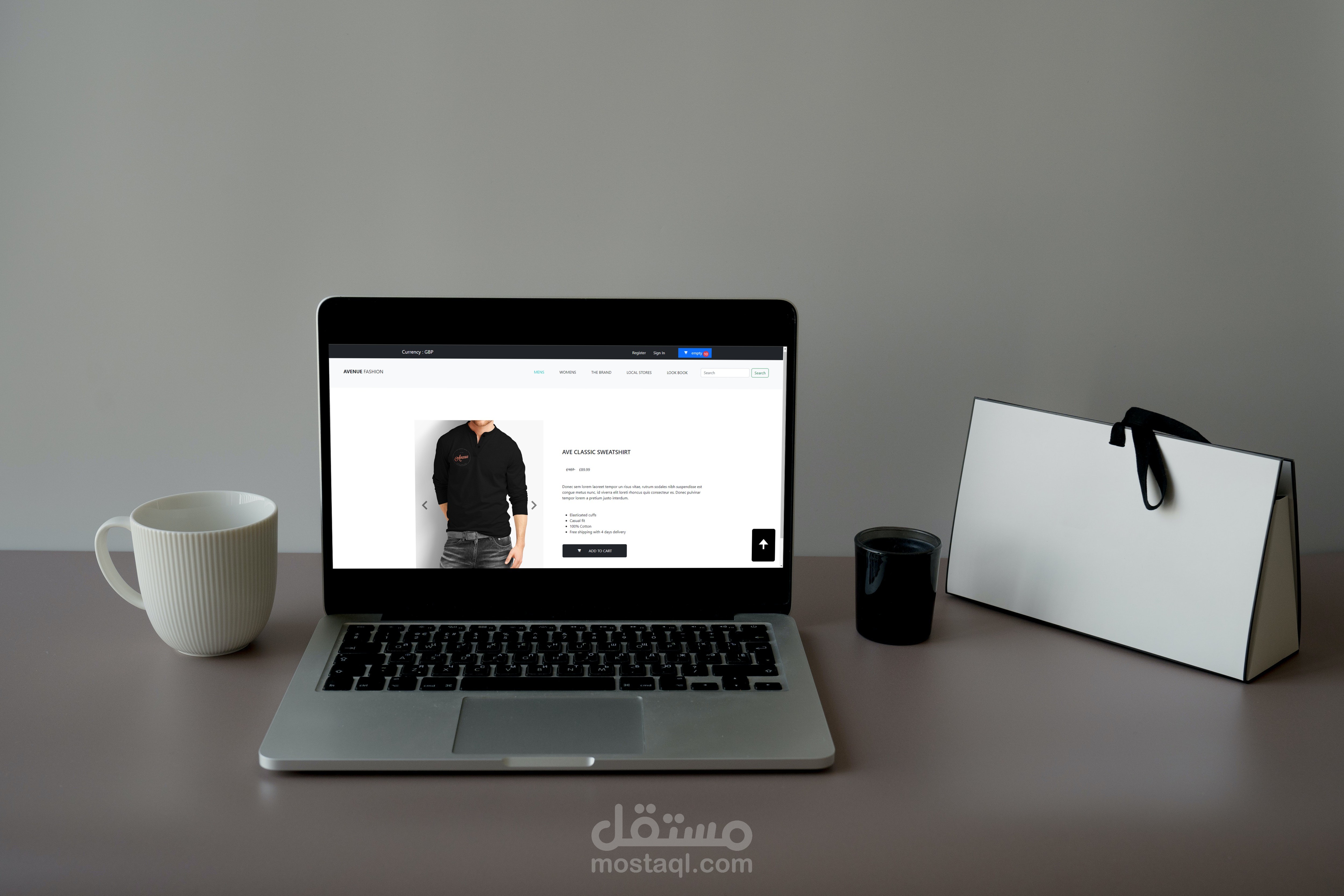 Avenue fashion web site