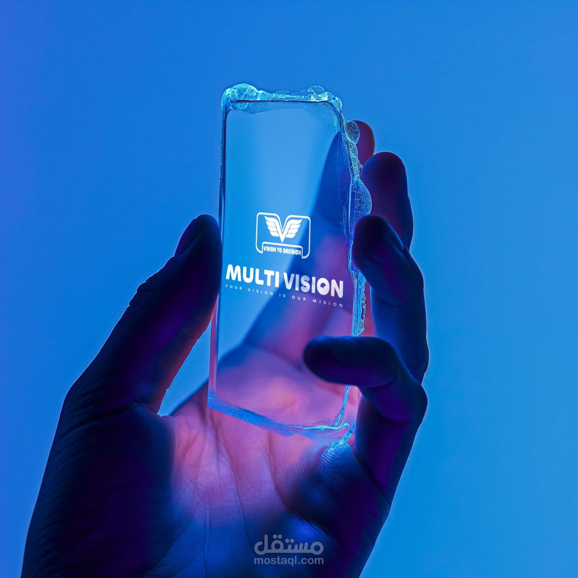 تصميم هوية بصرية ( Brand Identity ) لشركة Multi Vision للتتطوير العقاري