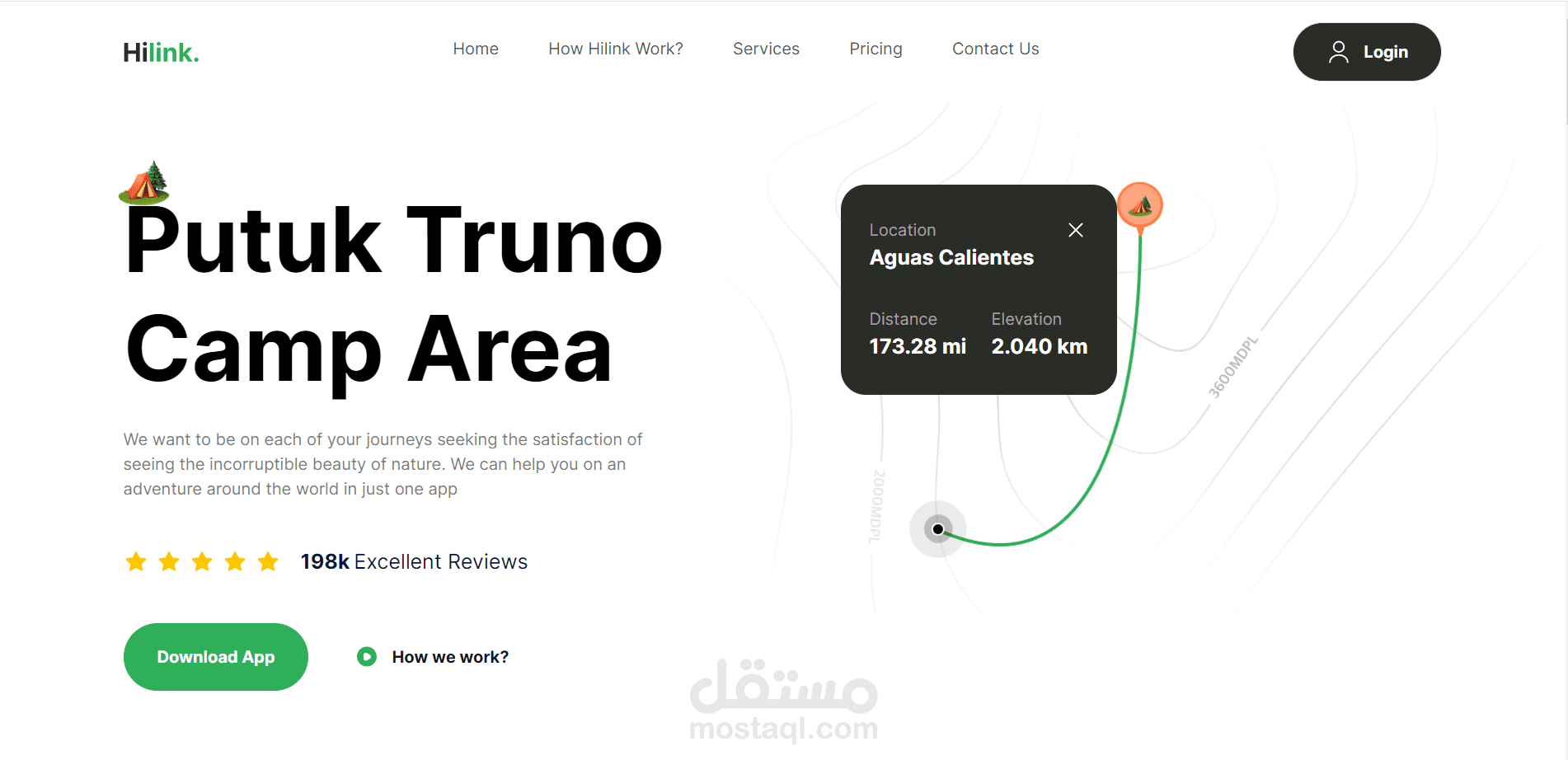 Travel App: Explore the World with Easeصفحة هبوط