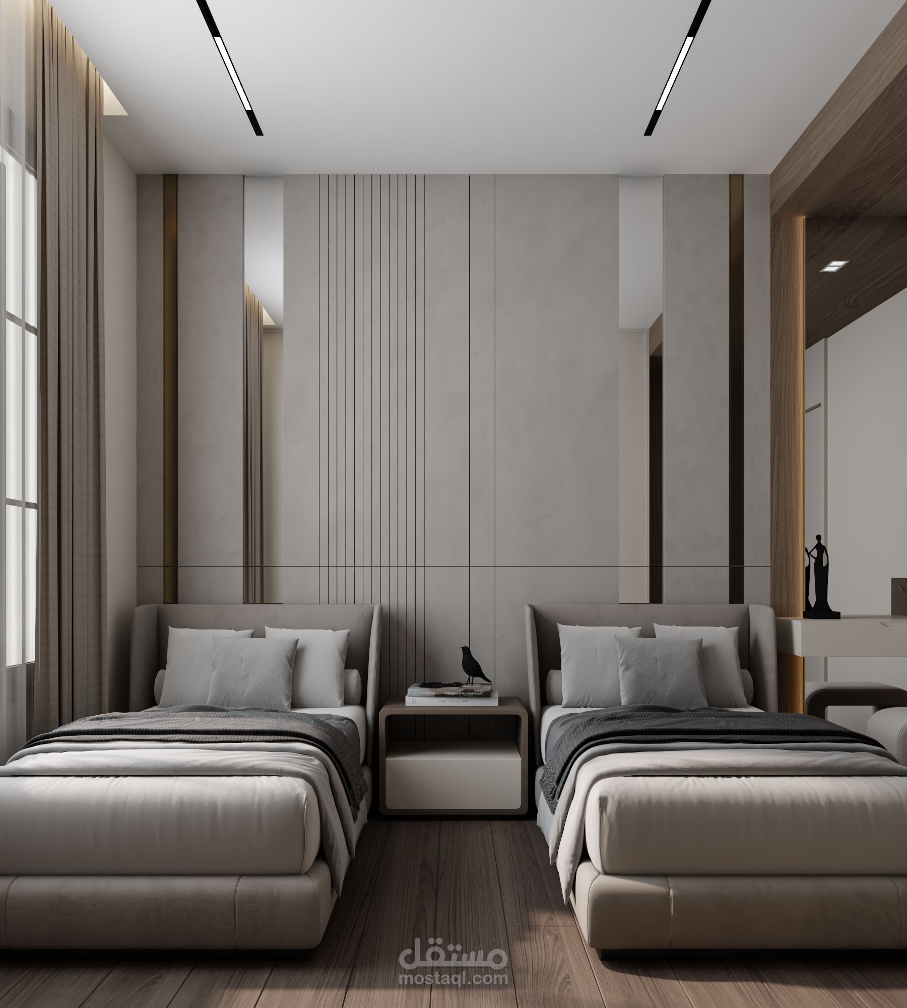 غرفة نوم شباب موديرن