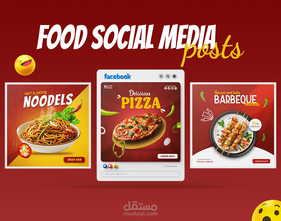 Social media food designs