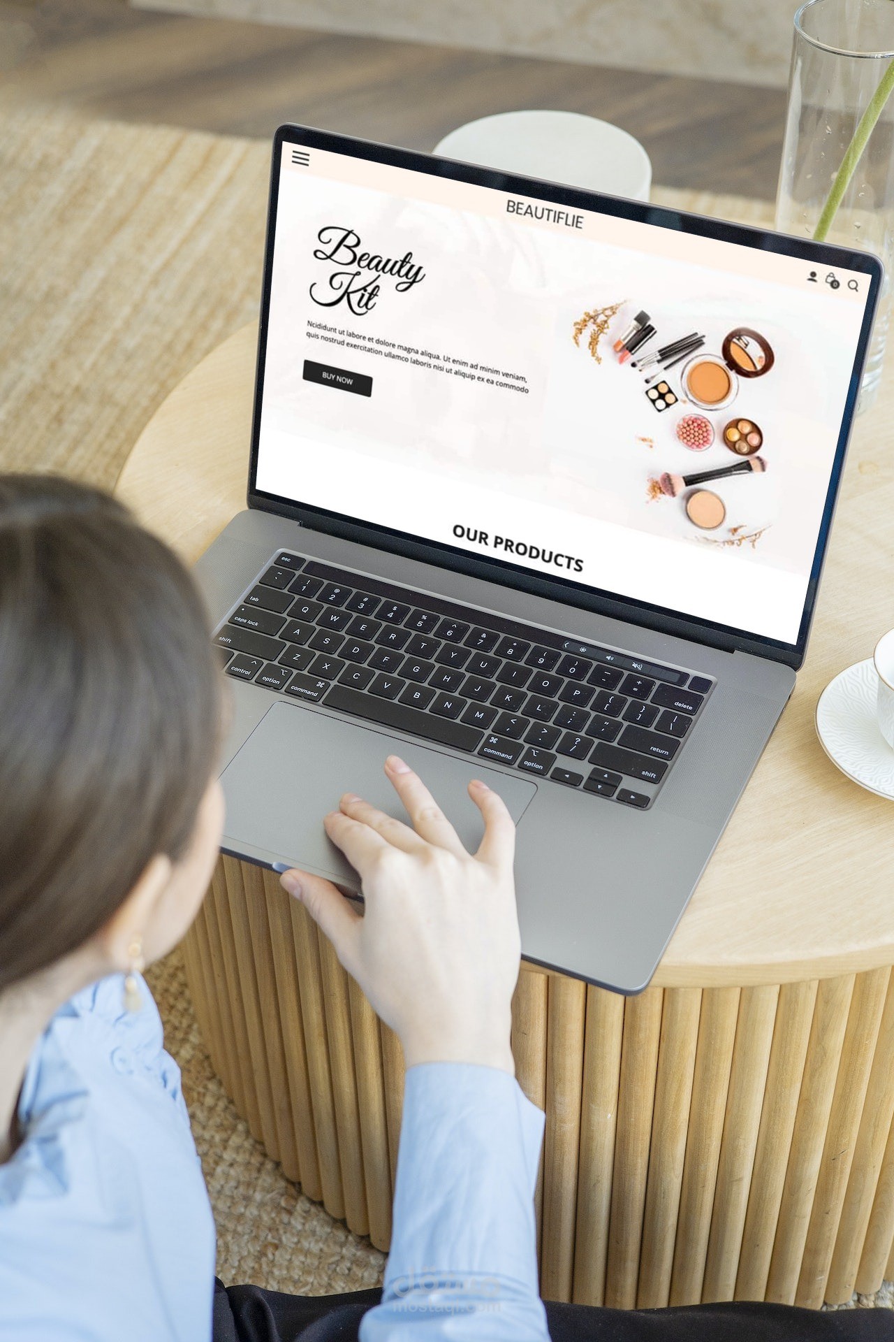 موقع ويب محترف لبيع مستحضرات التجميلية