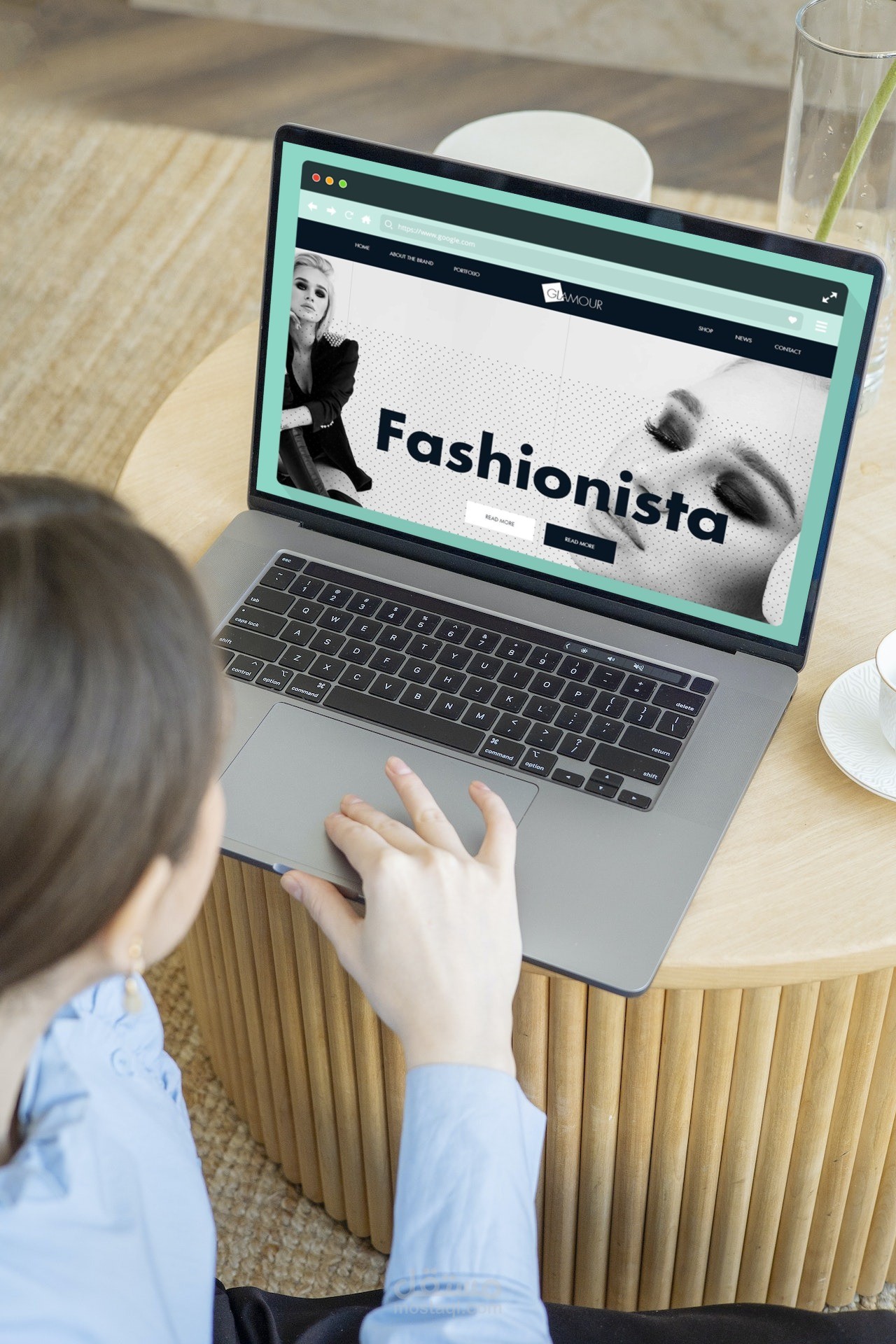 موقع ويب احترافي لمحل تجاري متخصص ببيع الازياء