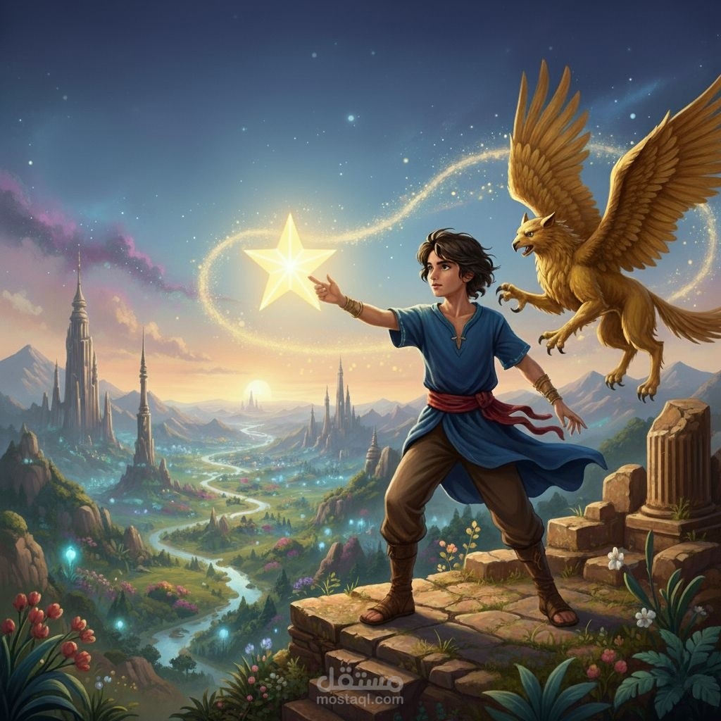 قصة بعنوان سليم والنجمة الذهبية للأطفال