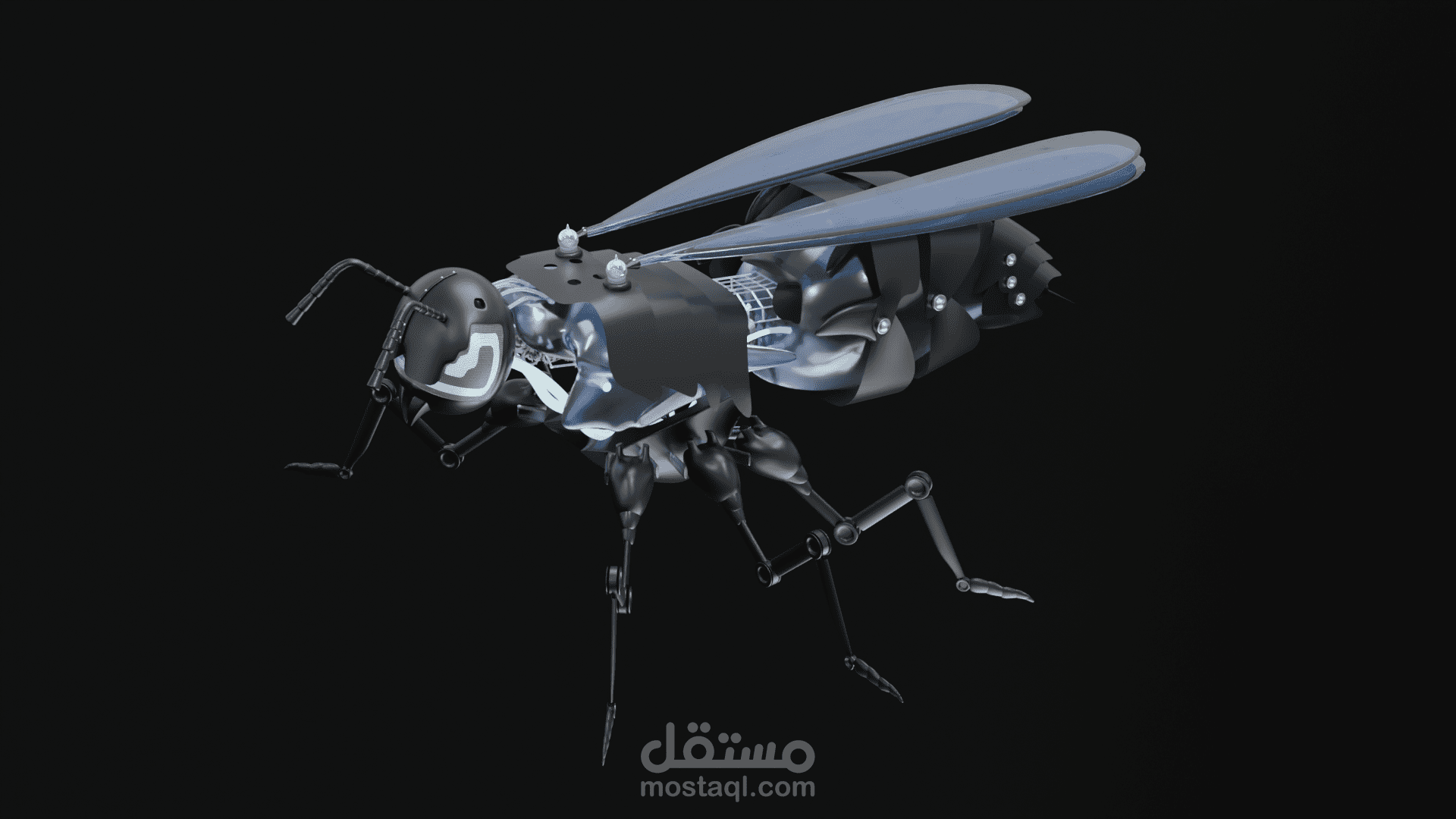 تصميم مجسم 3D لفيلم انيميشن - 3D design for an animation movie