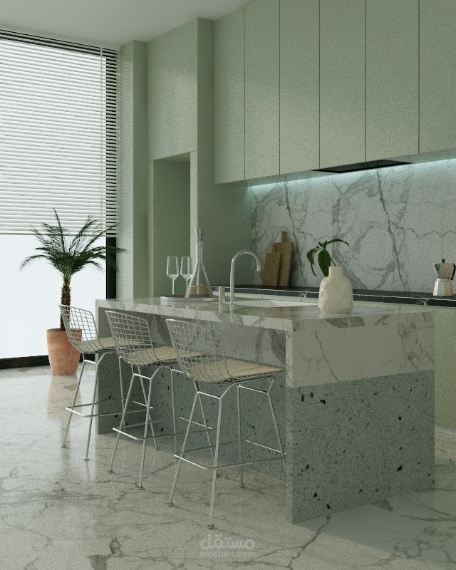 تصميم عصري لمطبخ