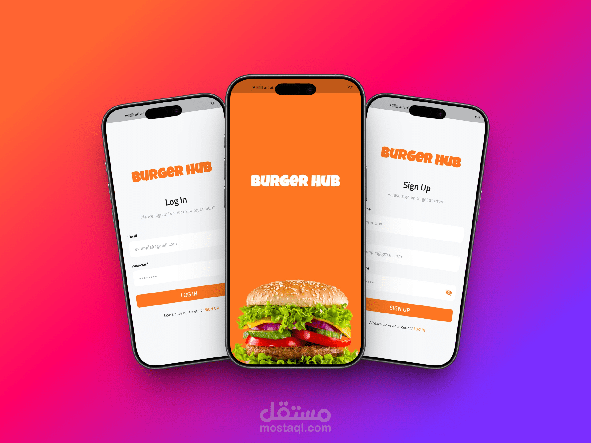 Burger Hub App