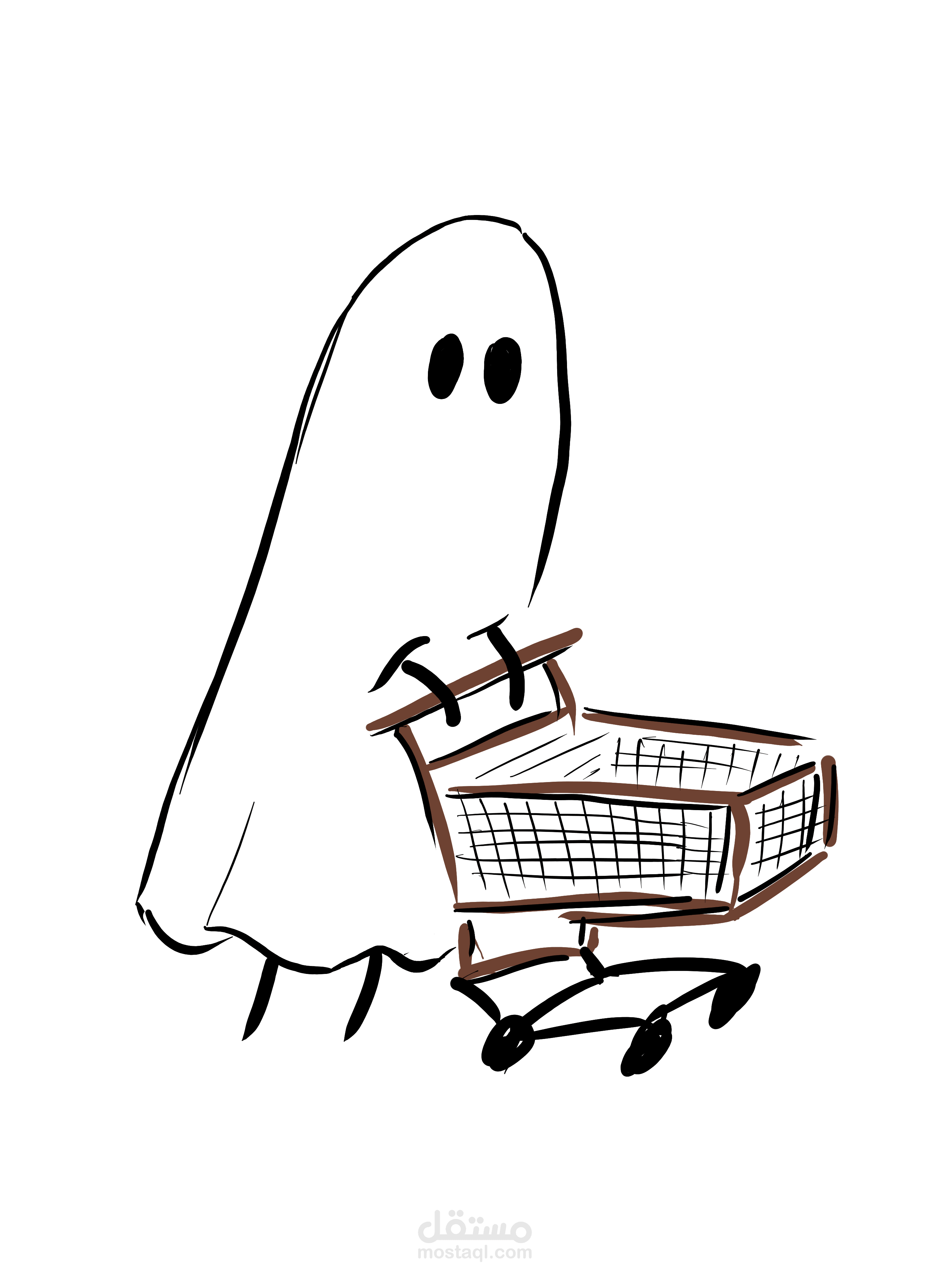 logo of a ghost shopping