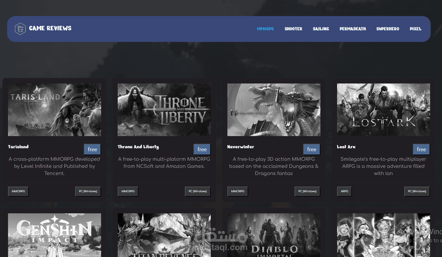 مراجعات الألعاب – Game Reviews