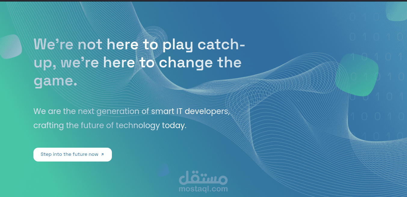 موقع تعريفي بشركة infinityplus-technologies