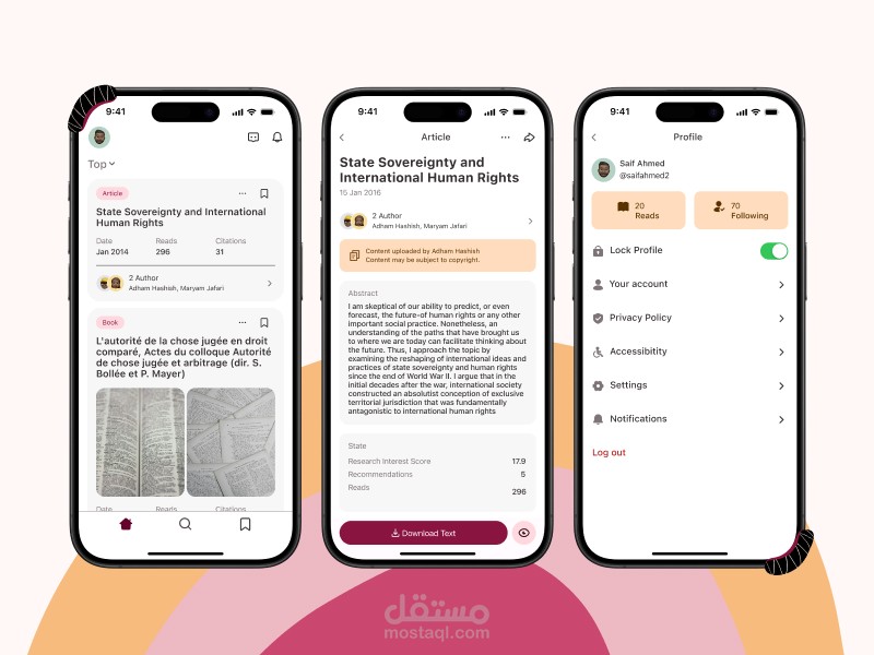 Savvy، تطبيق للباحثين، موجود لدعم مجتمع البحث.