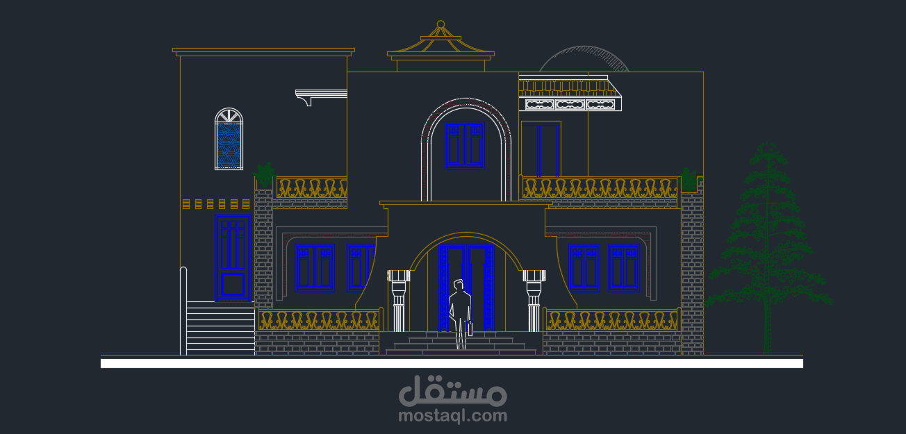 مشروع فيلا  بمساحة 530 متر