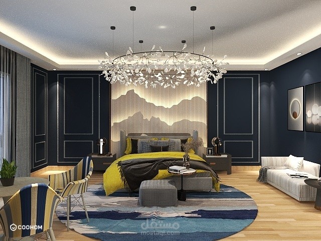 تصميم داخلي غرفة نوم