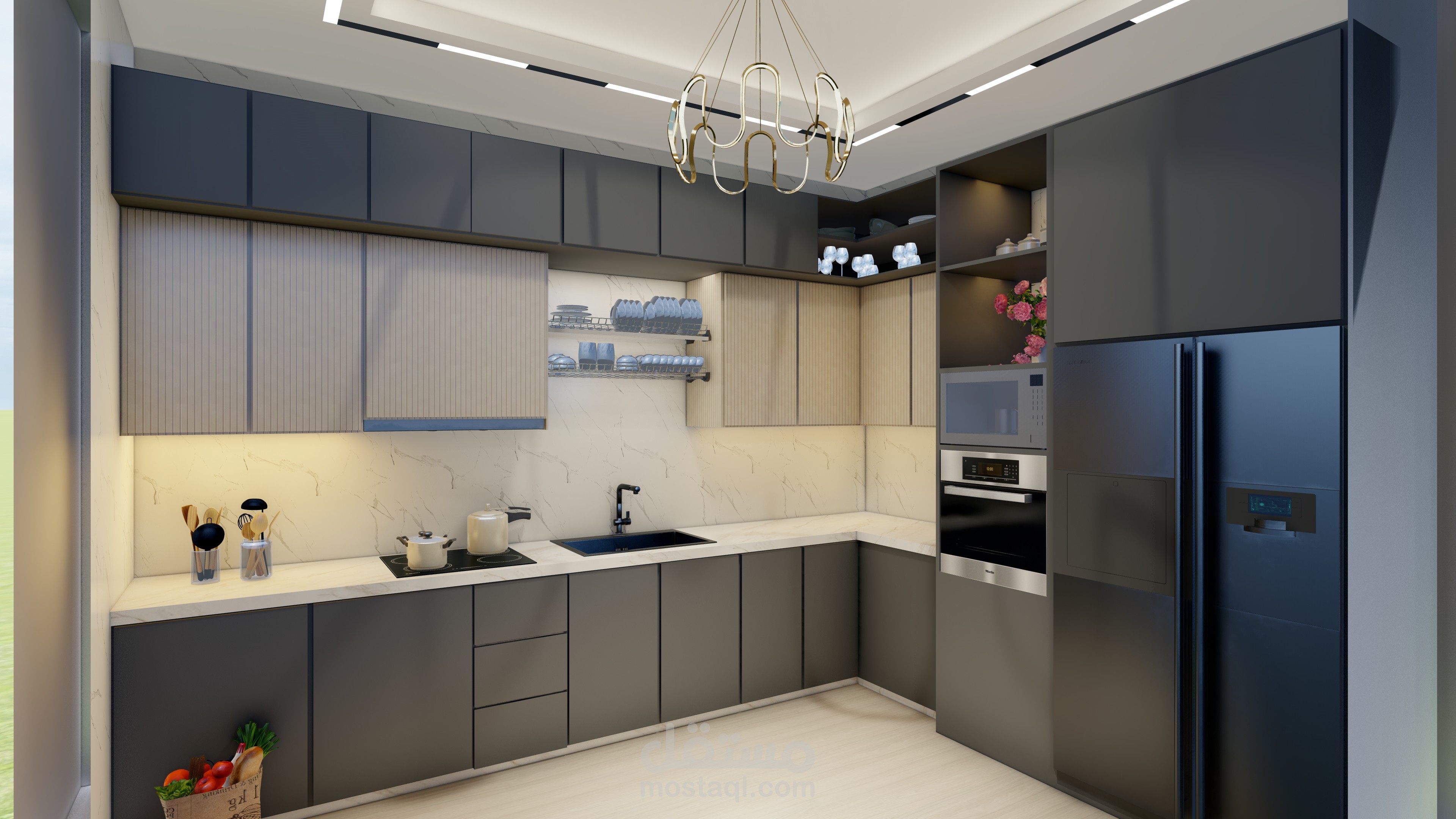 تصميم مطبخ
