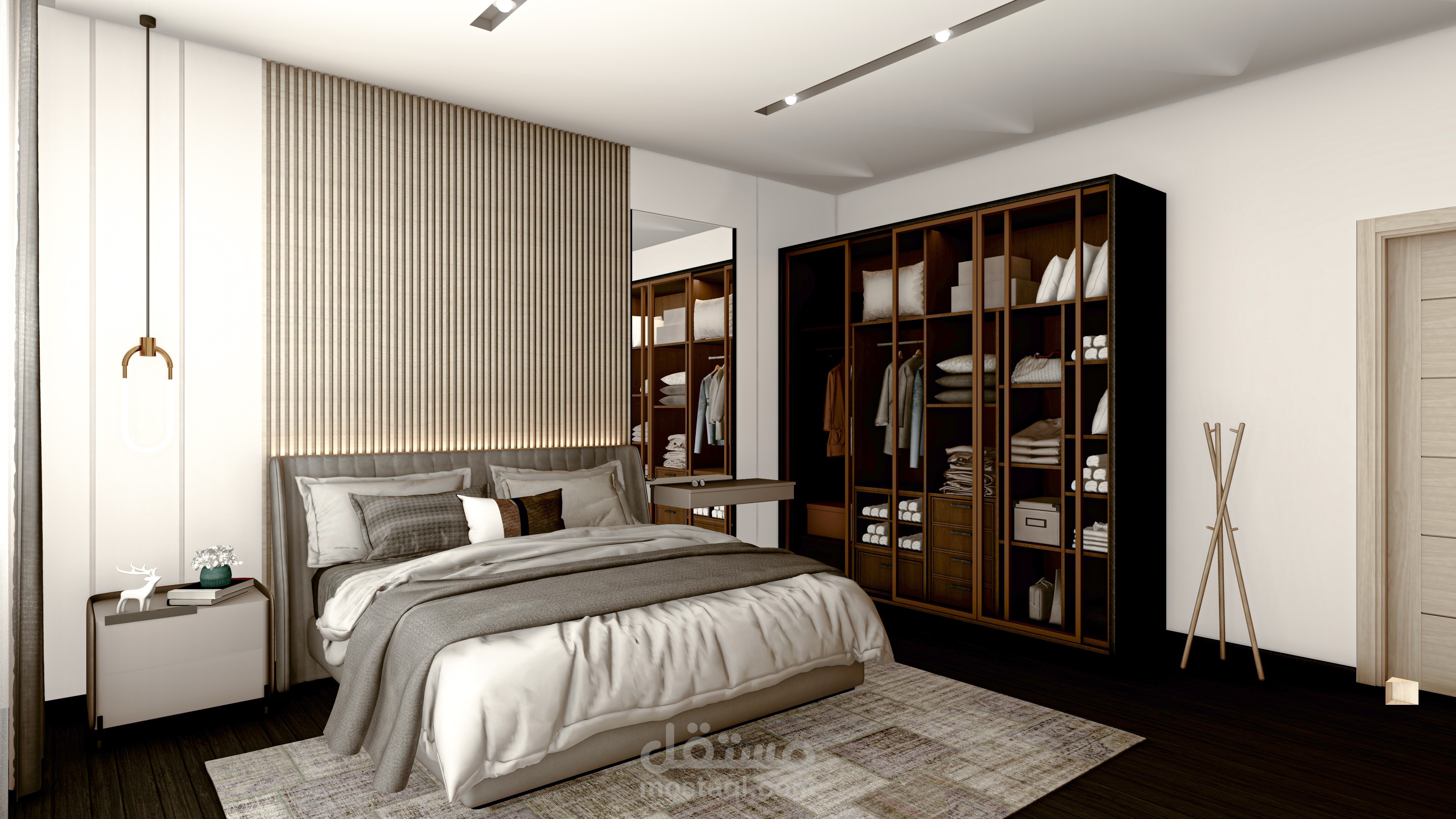 تصميم داخلي لغرفة نوم
