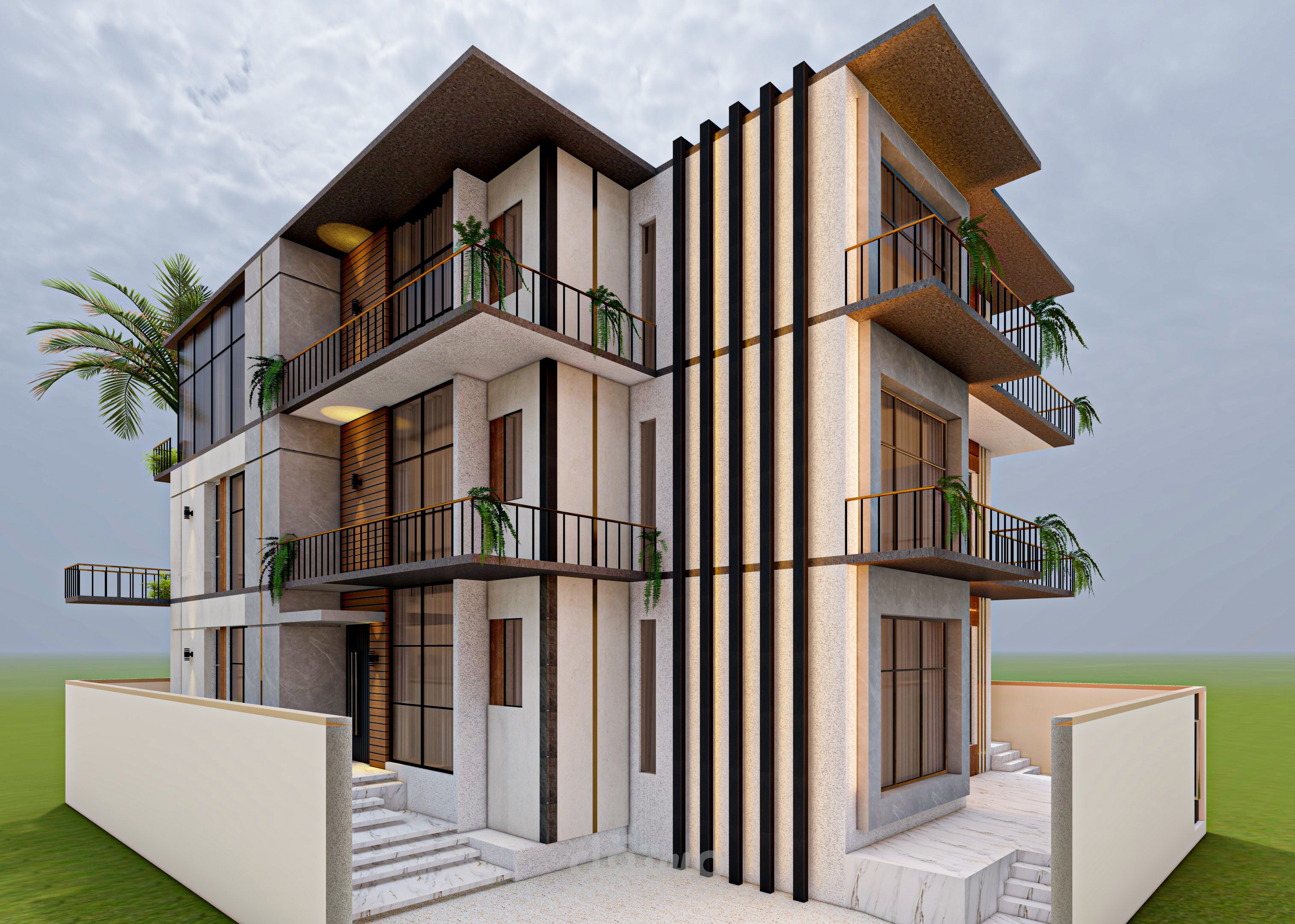 تصميم خارجي واجهات