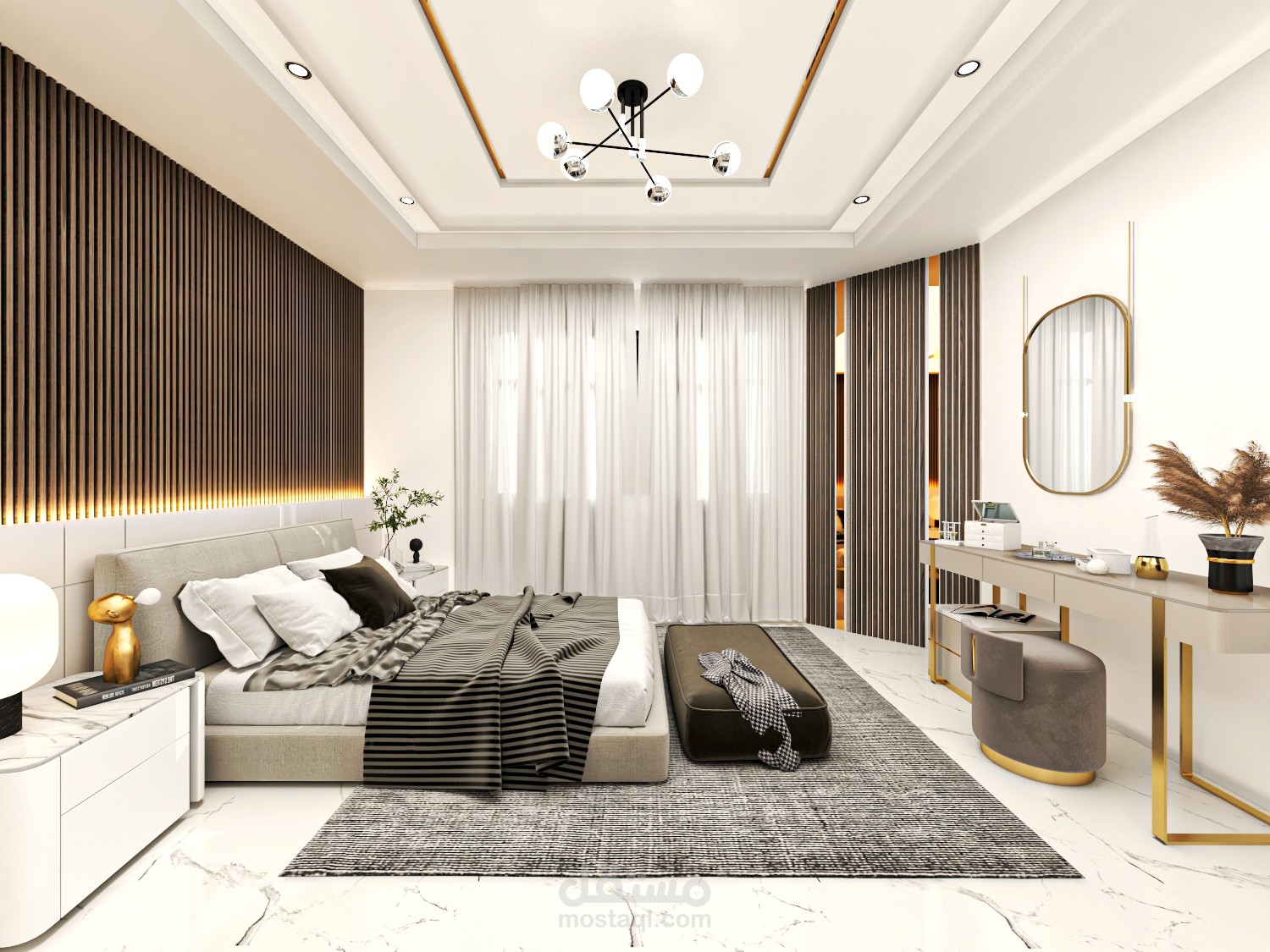 تصميم غرفة نوم ماستر