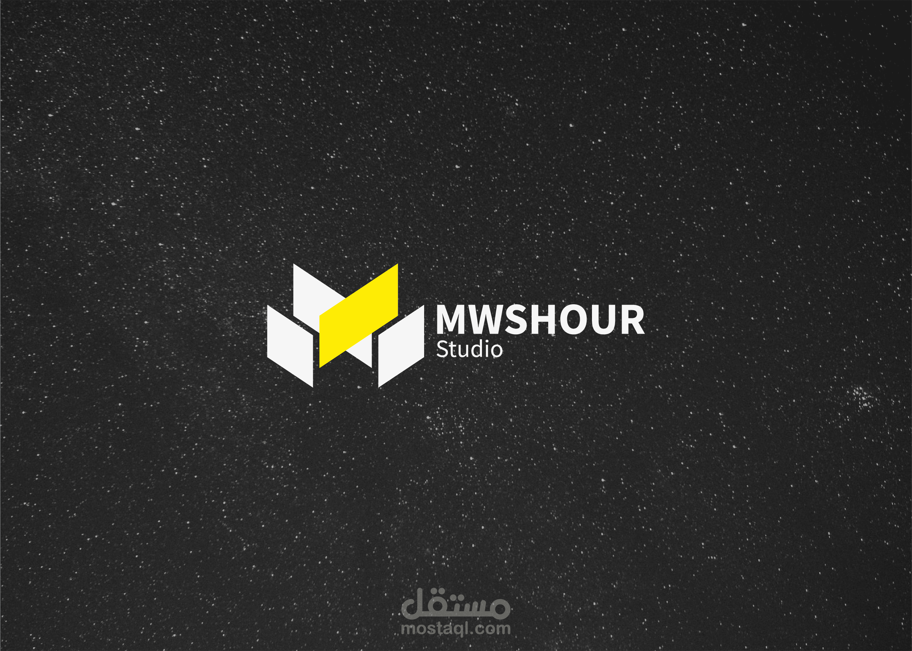 تصميم هوية بصرية لشركة MWSHOUR STUDIO