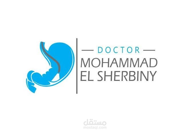 تصميم لوجو بسيط لدكتور باطنه