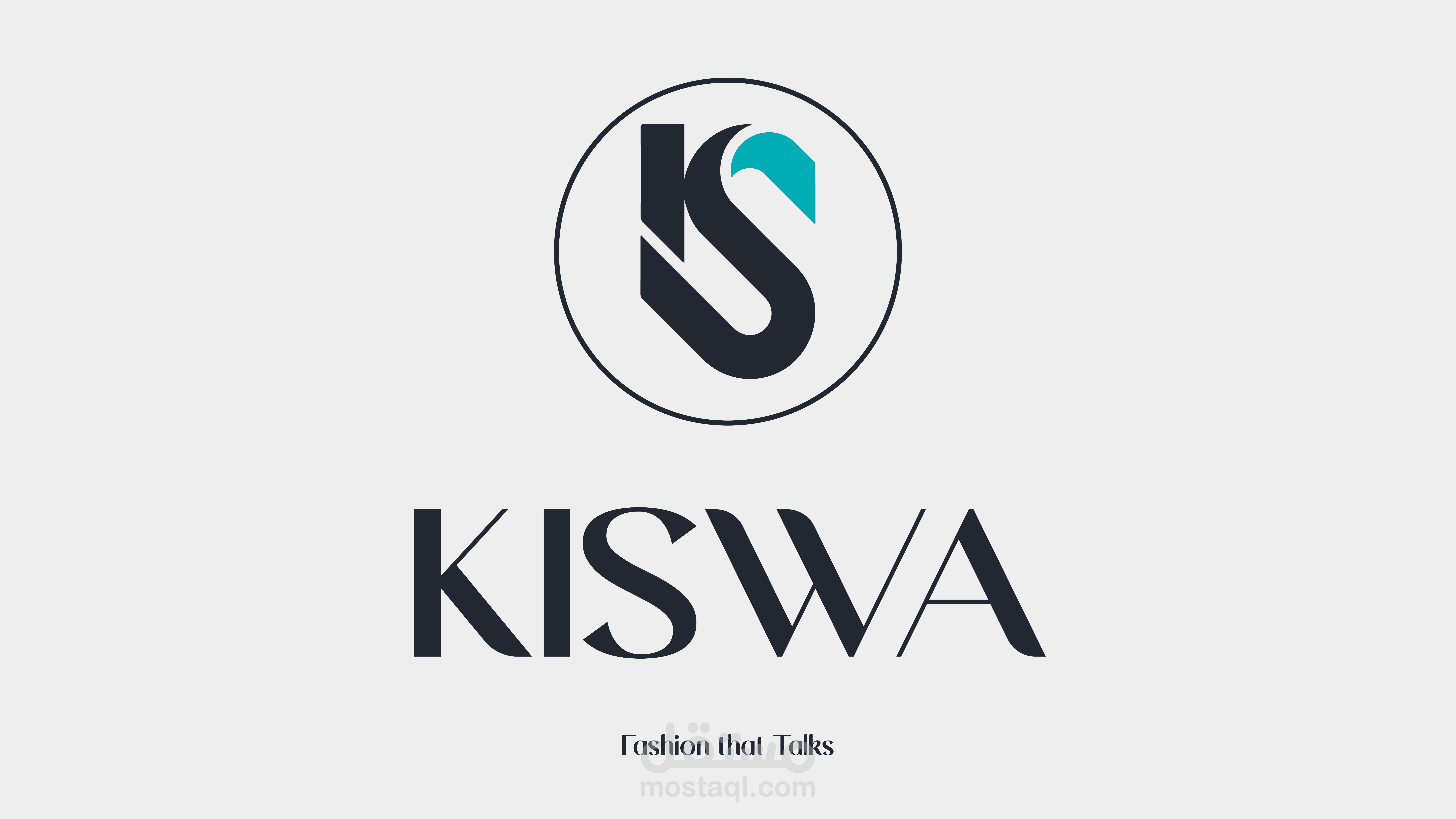 Logo and brand identity for KISWA  fashion brand
