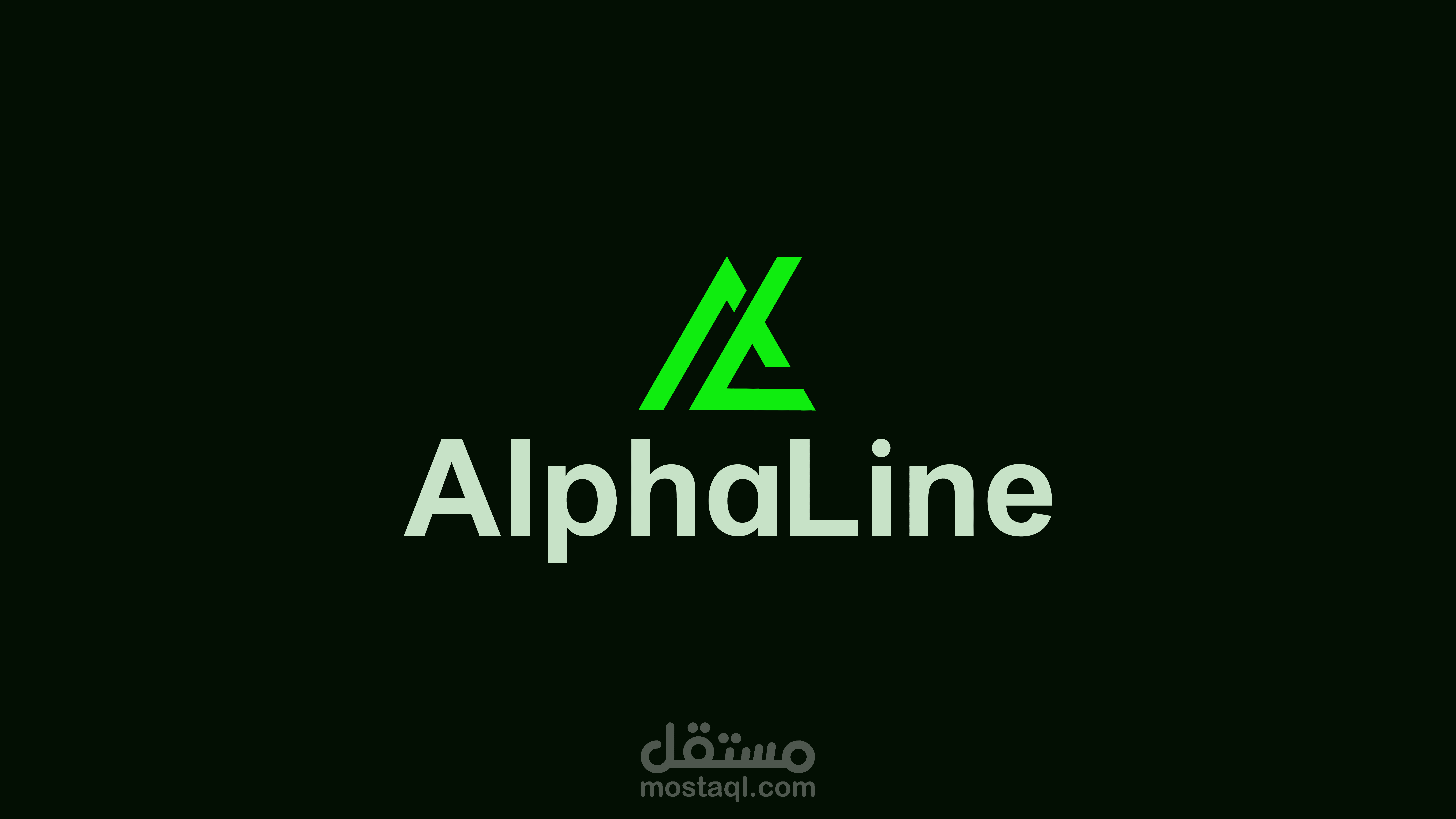 AlphaLine structural engineering | Logo & Brand identity