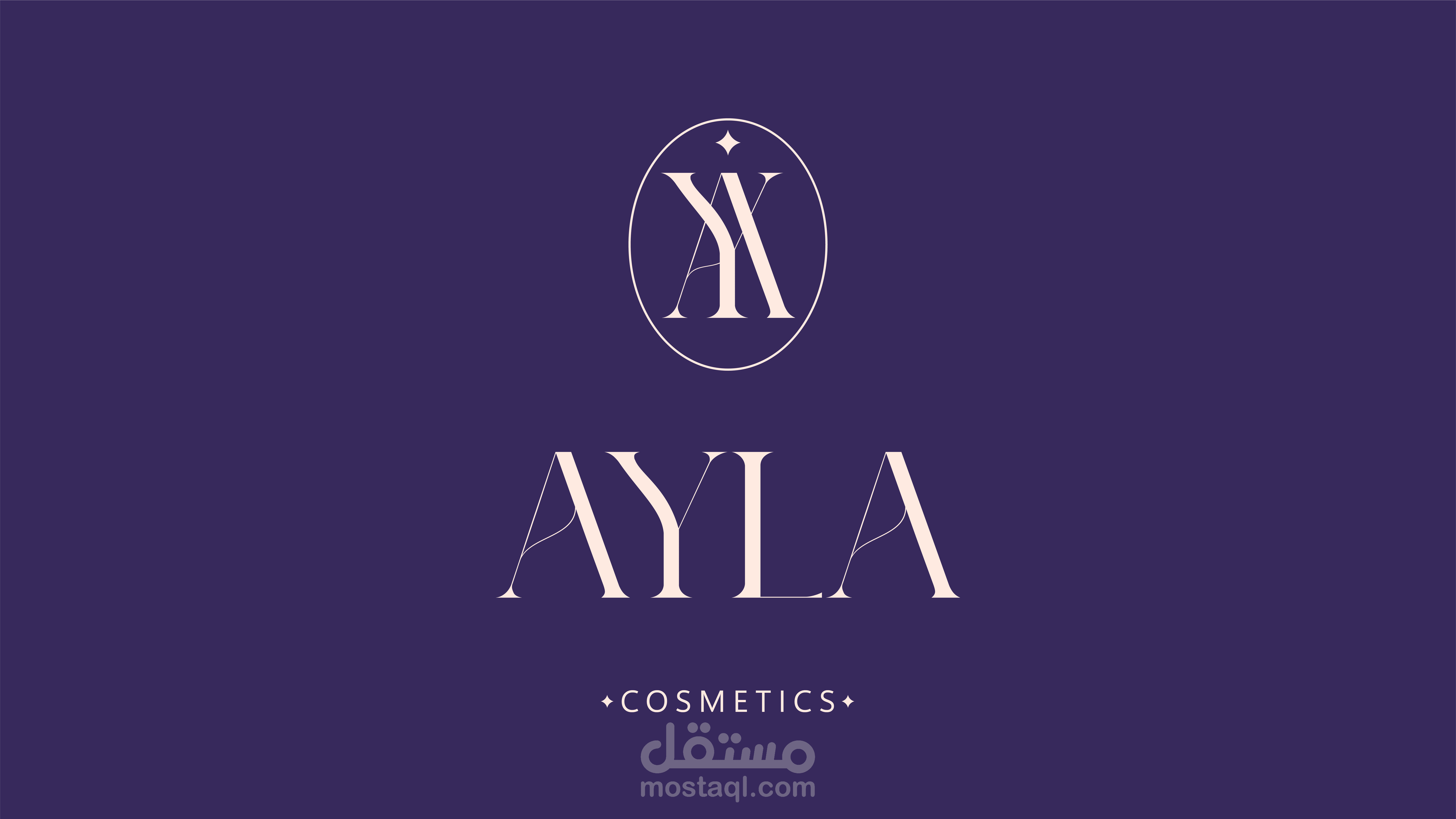 AYLA cosmetics | Brand identity