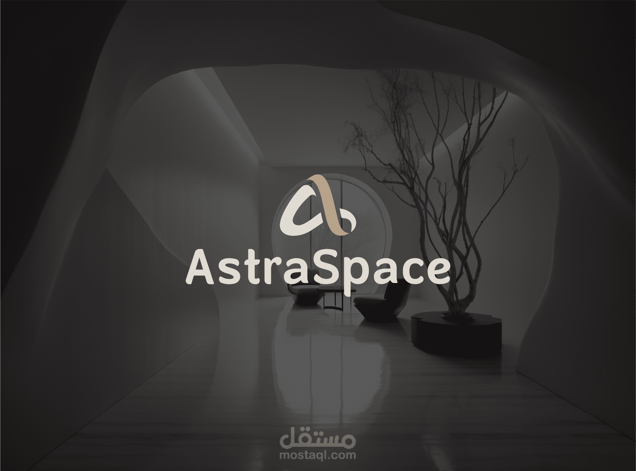 AstraSpace interior design | Logo & Brand identity