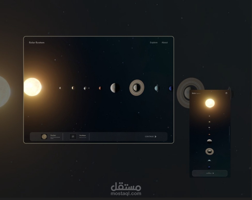 Website For Solar system