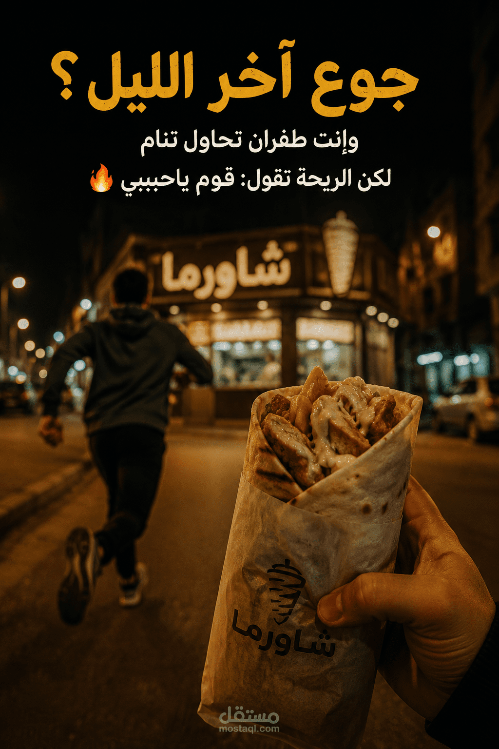 إعلان سينمائي – جوع آخر الليل
