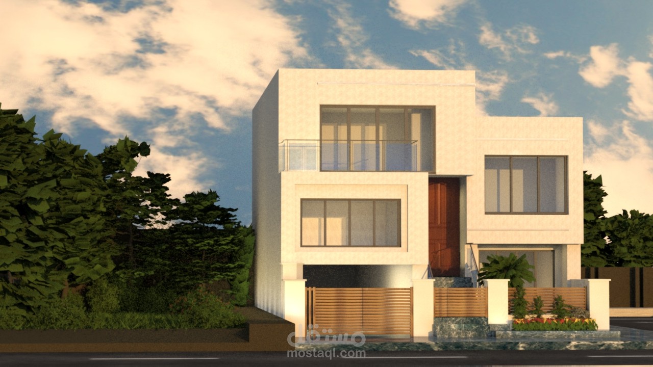 تصميم منزل ٢٠٠ م