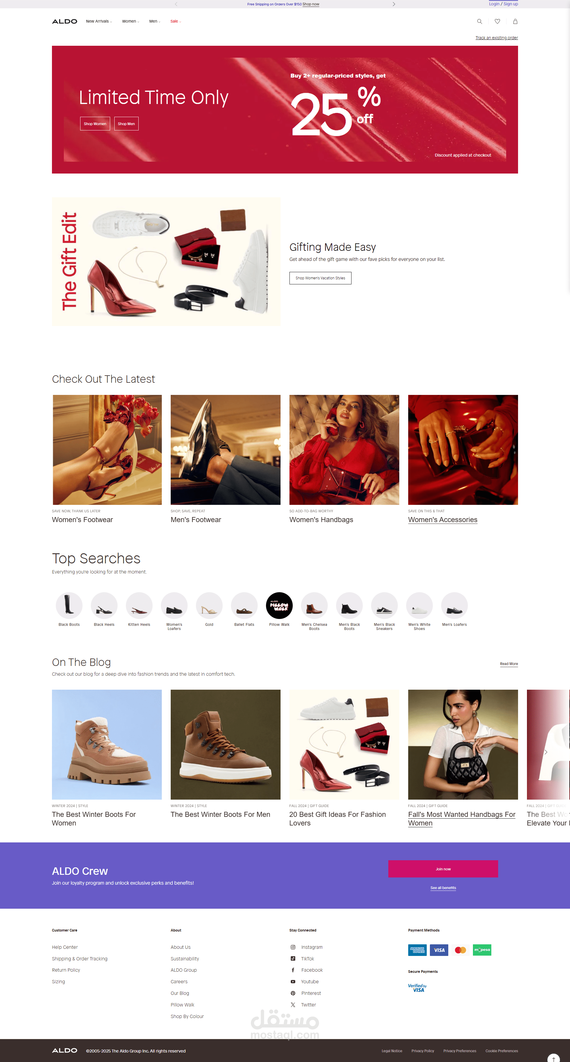 متجر ALDO Kenya – Shopify