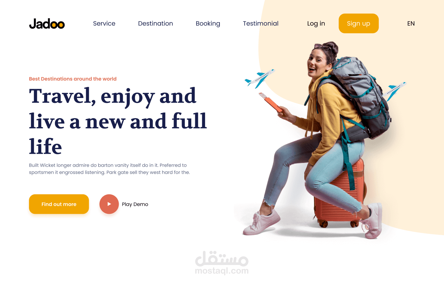 Jadoo Travelling Website