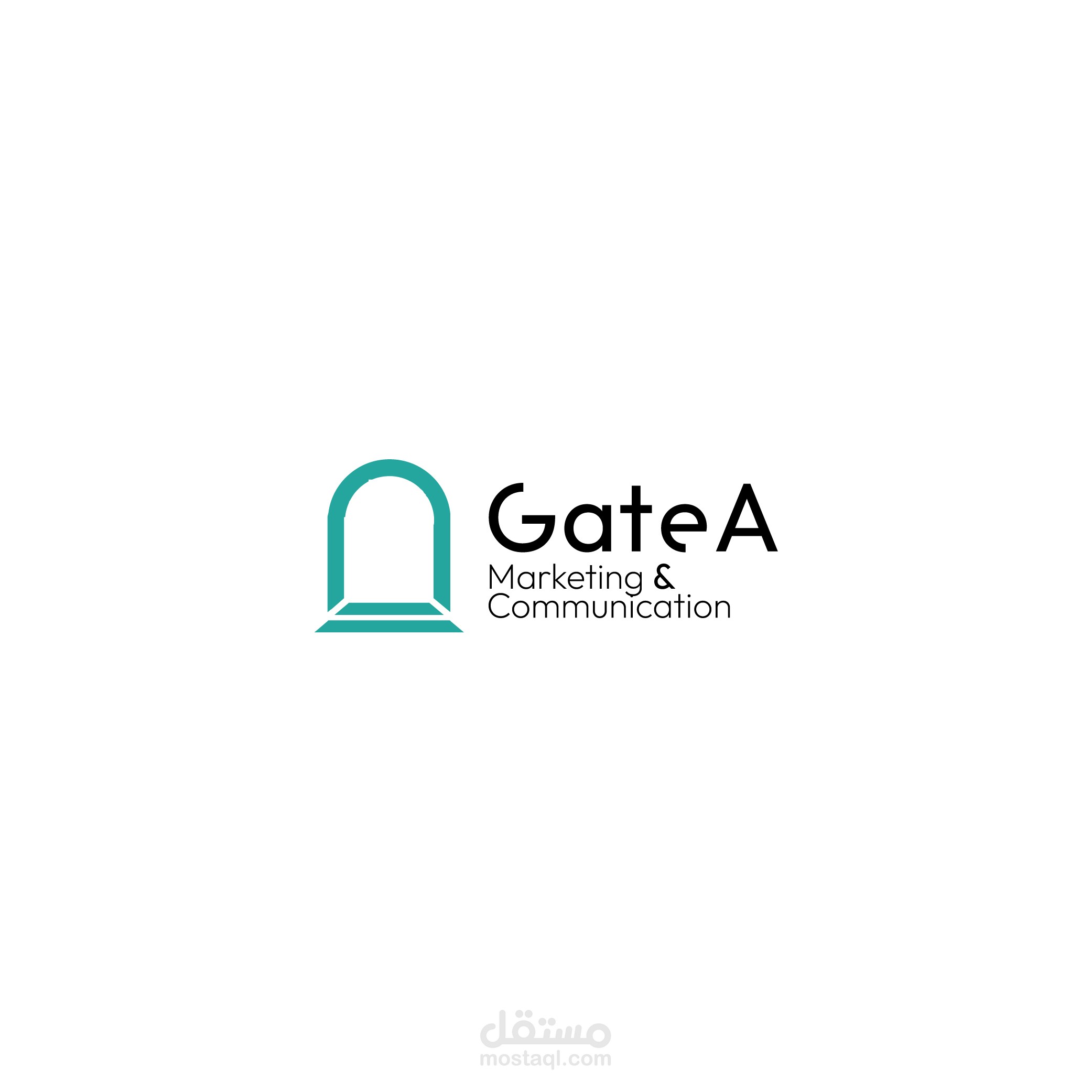 Gate A logo design