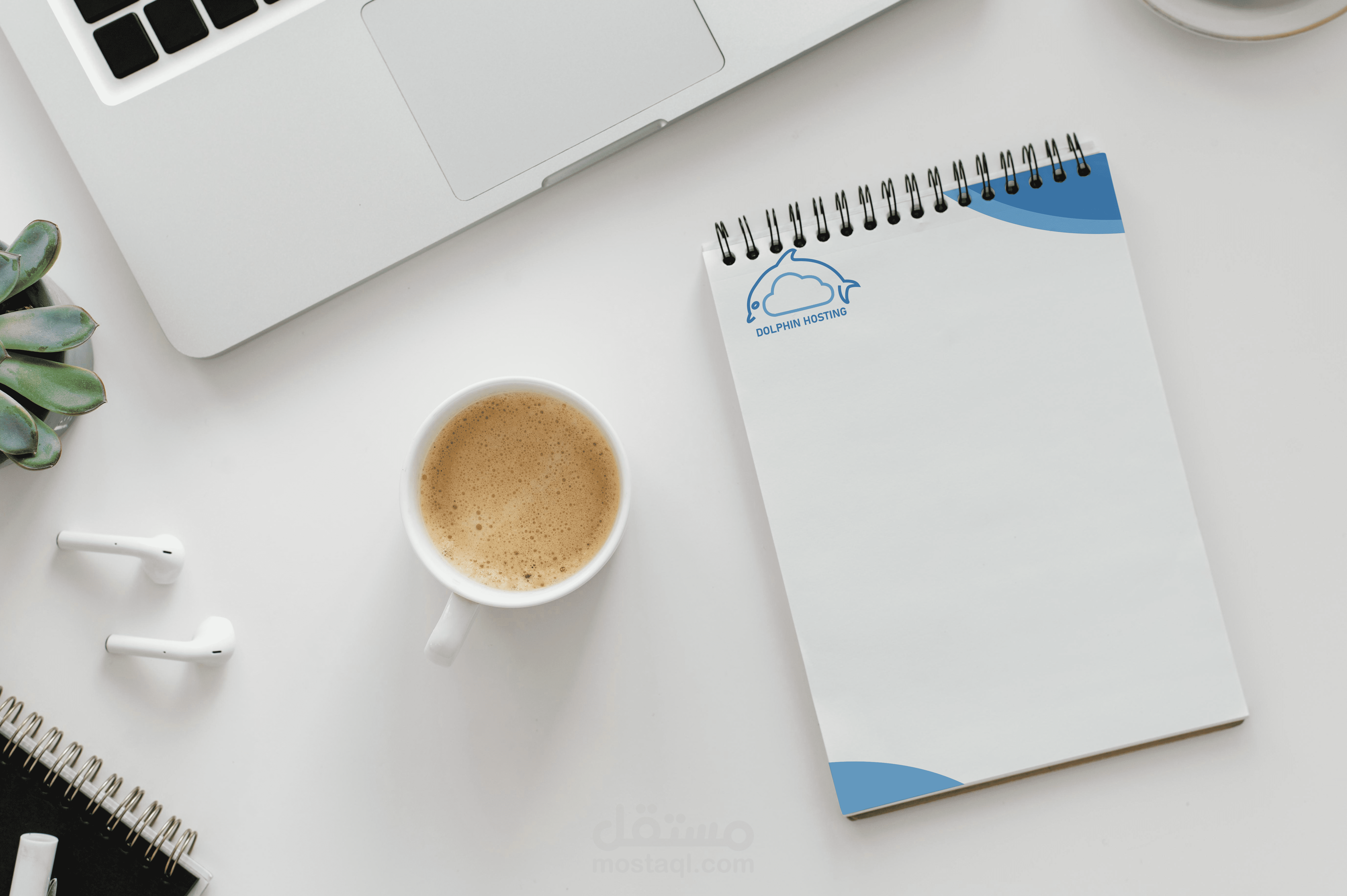 هوية بصرية استضافة دولفين