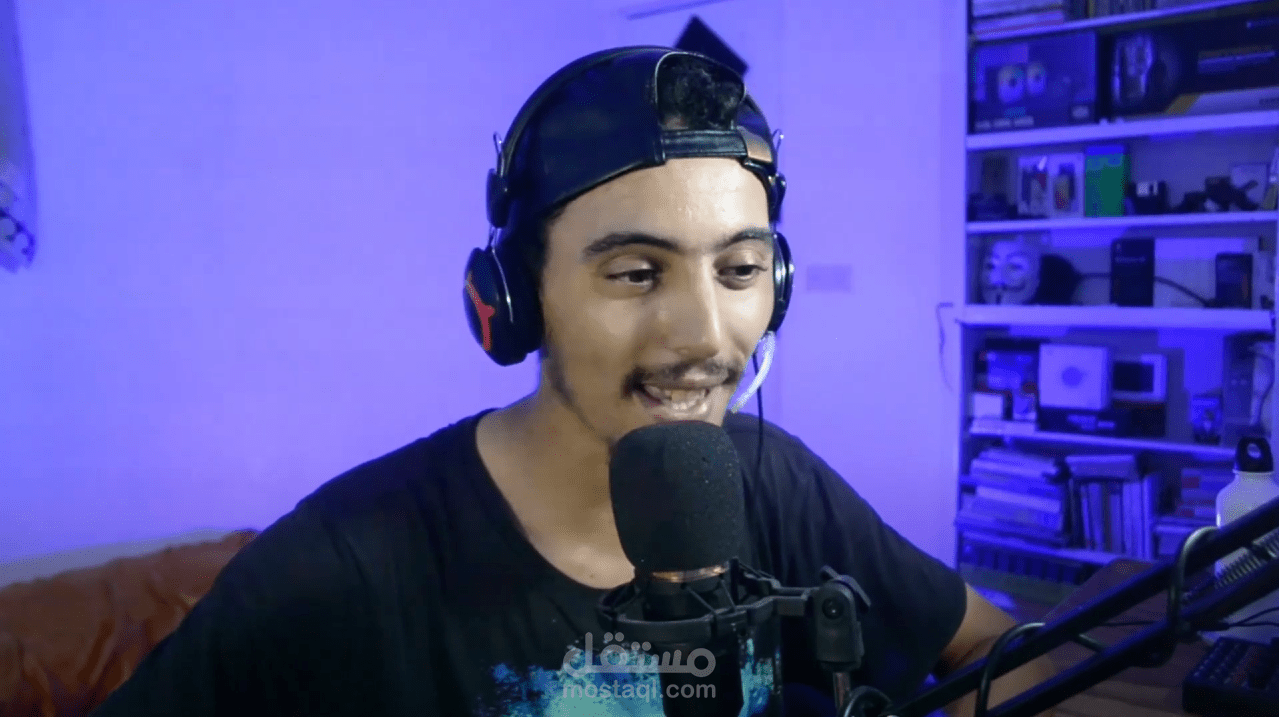 تعليق صوتي احترافي بصوت شبابي مع هندسة صوتية