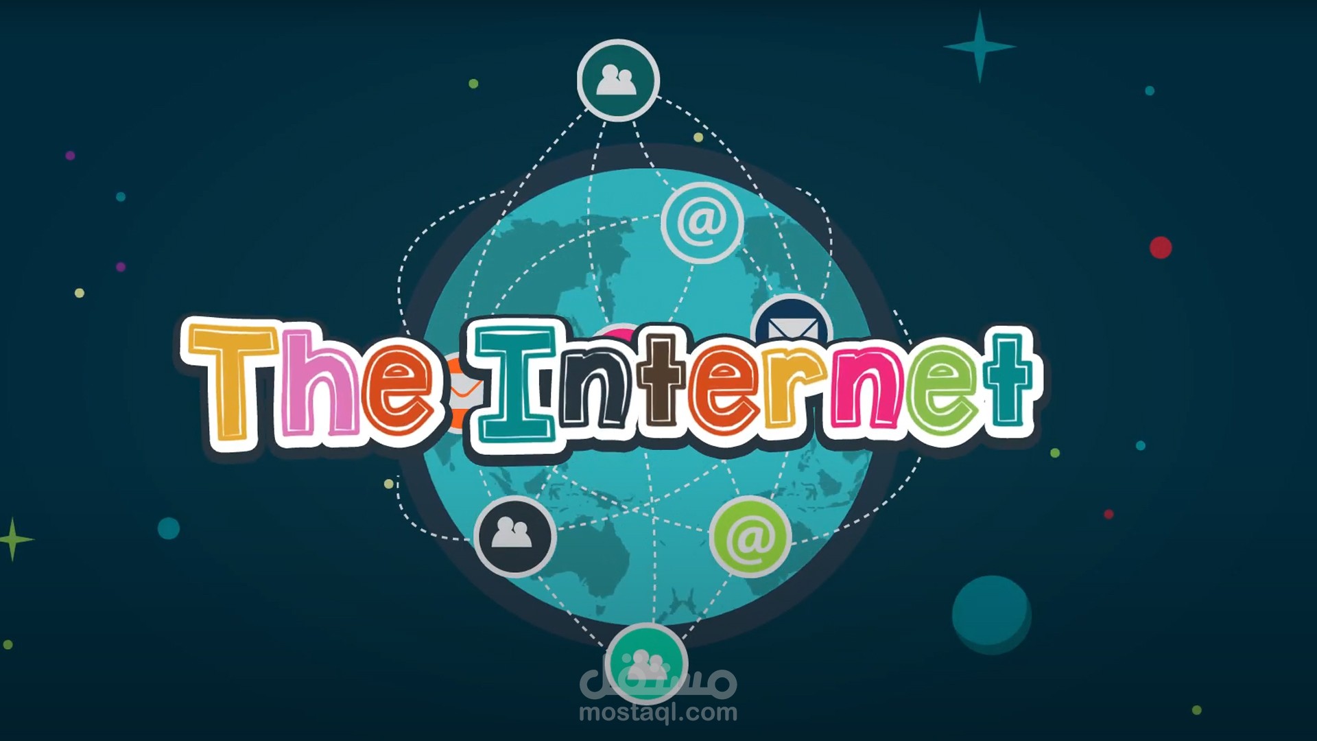 موشن جرافيك the internet انفوجرافيك
