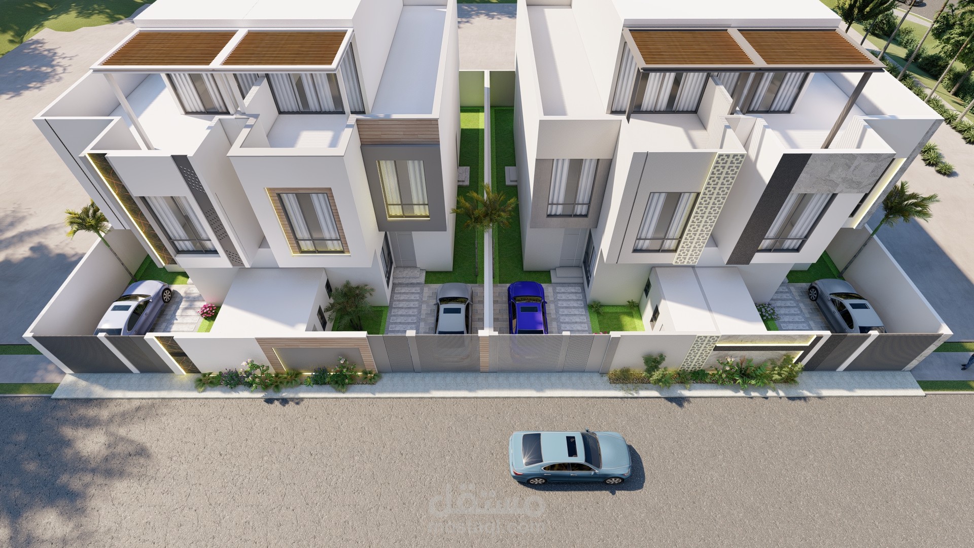 تصميمي لفيلا سكنية في المملكة العربية السعودية