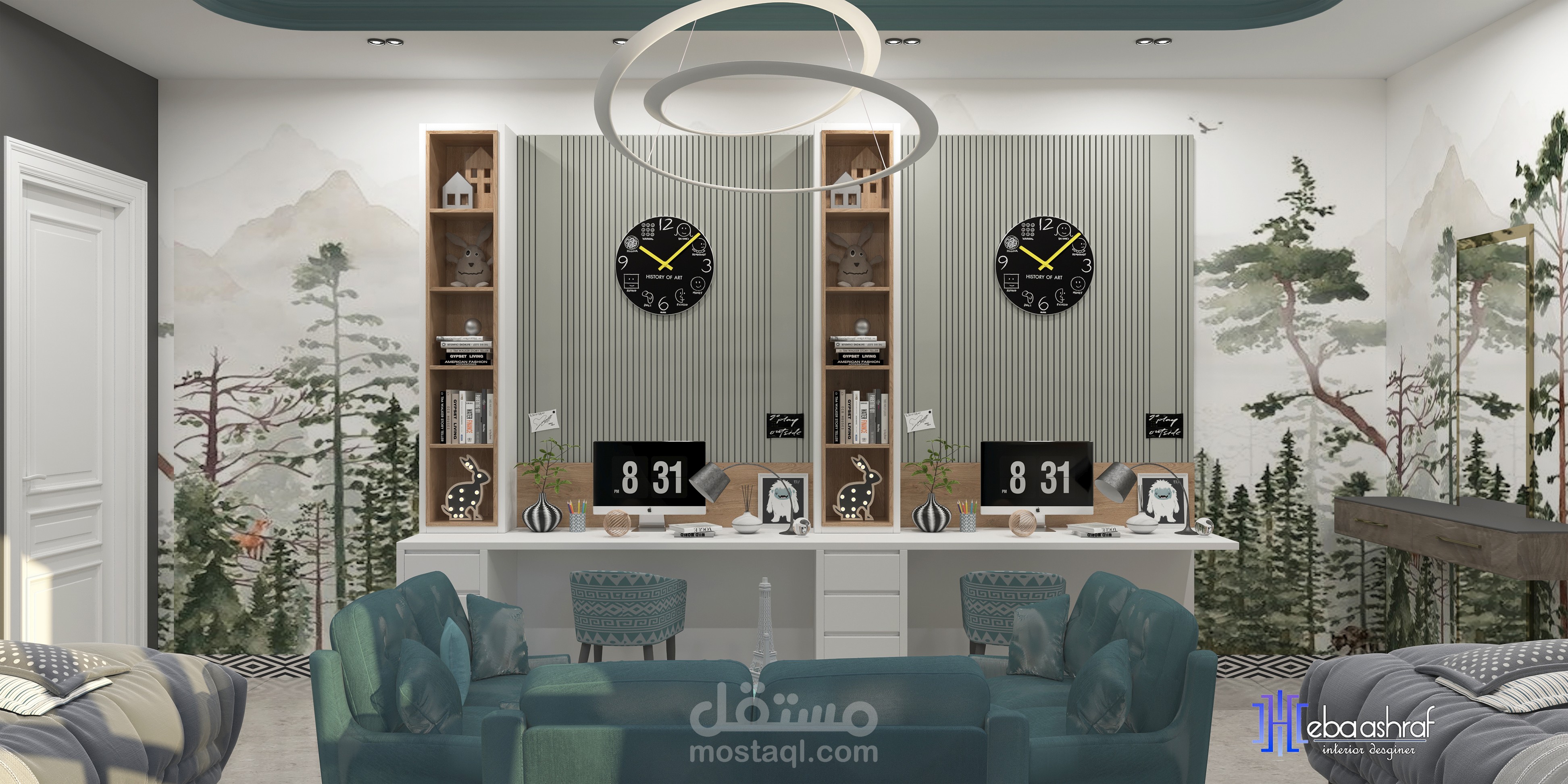 غرفة نوم أولادى